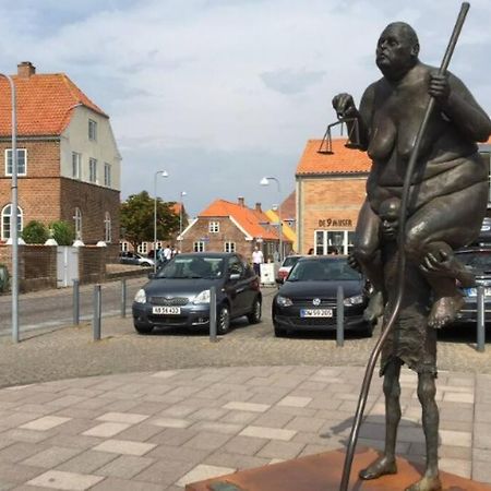 Hyggeligt Lille Byhus Lige Mellem Havnen Og Bytorv Ringkøbing Zewnętrze zdjęcie